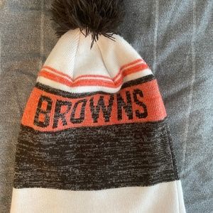 Cleveland Browns NFL knit Pom Pom beanie